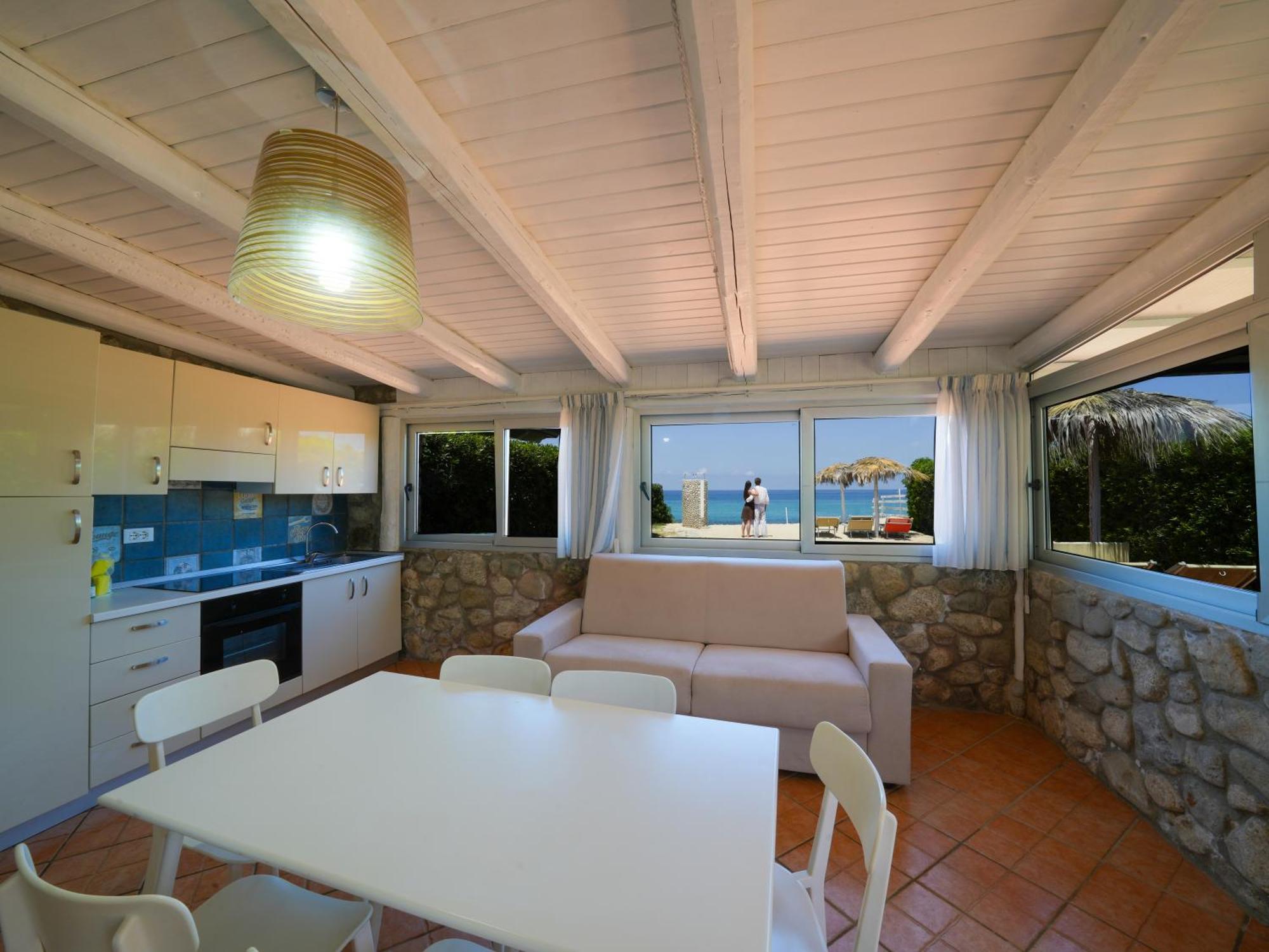 Marinella Beach Apartment Capo Vaticano Buitenkant foto