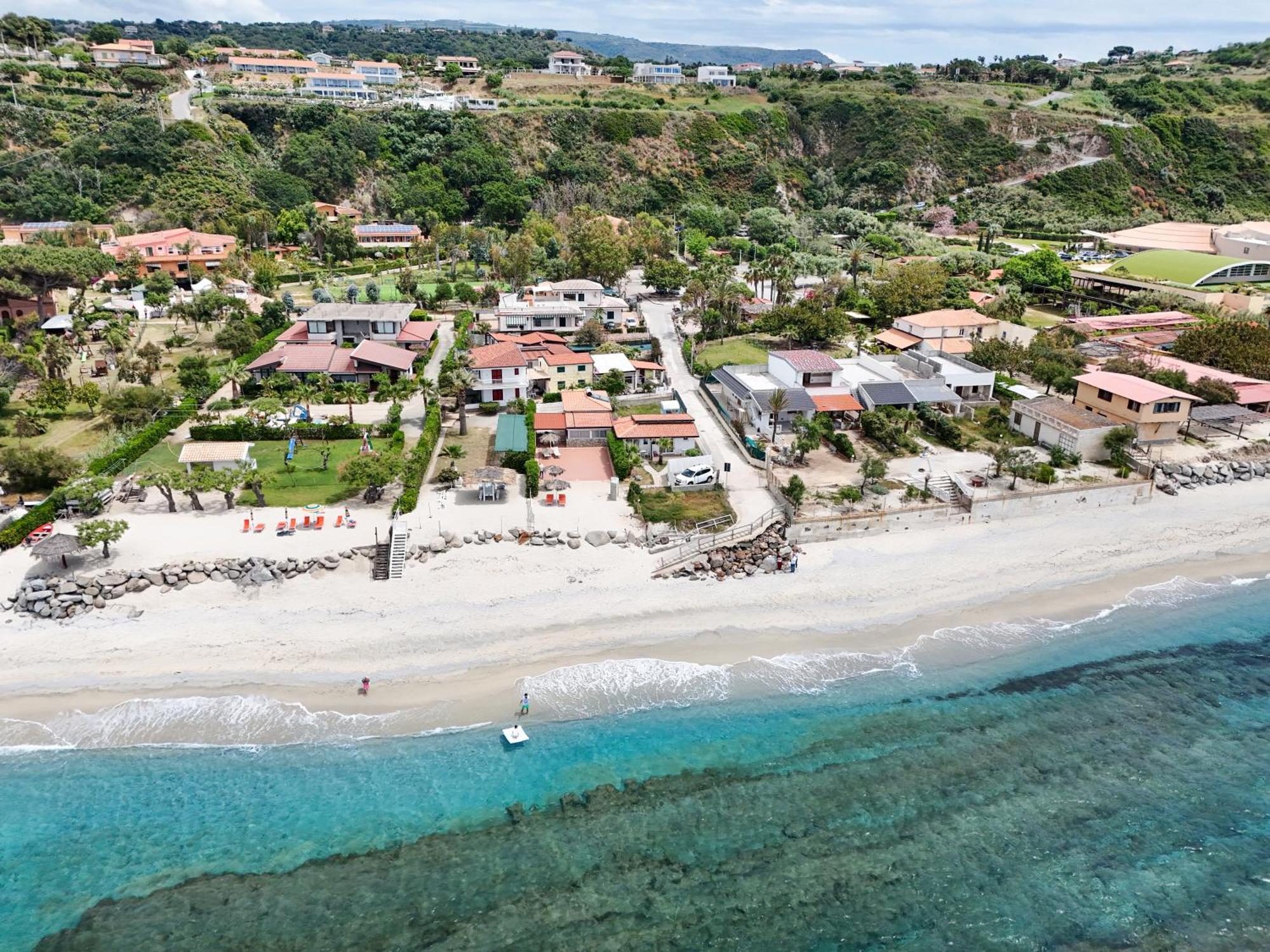 Marinella Beach Apartment Capo Vaticano Buitenkant foto